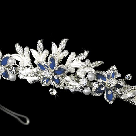 lovely floral bridal tiara elegant bridal hair accessories