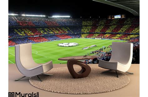 Fc Barcelona In Arena Wall Mural