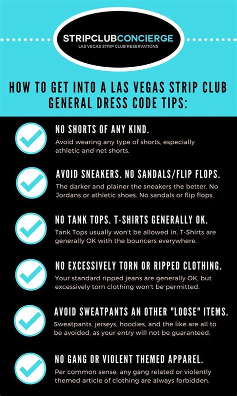 Vegas Strip Club Dress Code 6 Simple Rules SCCLV