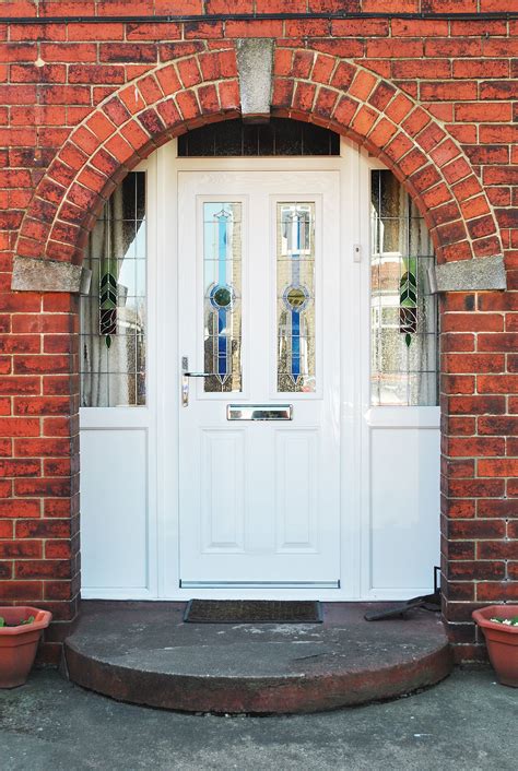 Stunning White Altmore Composite Door And Windows With