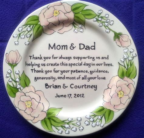 What can i do for that? Thank you Gift for Parents on Wedding Day Mom Dad from ...