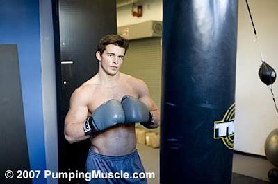 Zach Derr Poses For Pumpingmuscle Com