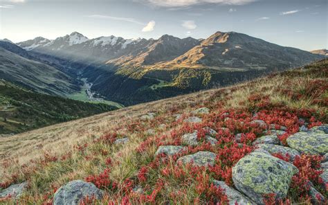 Download Wallpaper 3840x2400 Mountains Slope Valley 4k Ultra Hd 1610