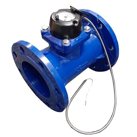 6 Irrigation Water Meter With Pulse Output Flanged