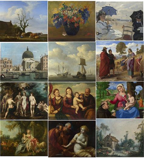 Vintage World Famous Masters Paintings Art Hi Res Etsy