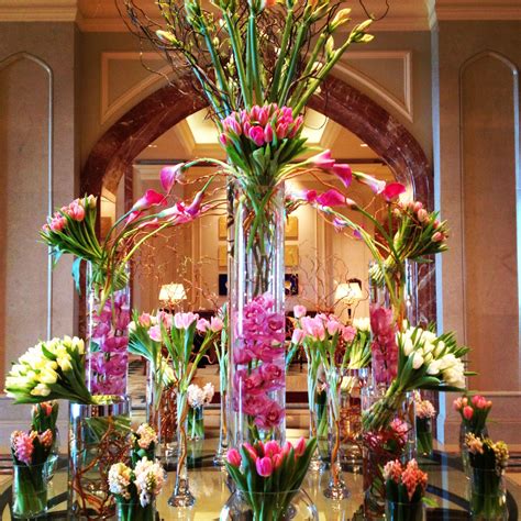 With a little mishap with our order, the staff and owner joanne responded immediately and fixed the problem with speed and grace. A dazzling pink tower of flowers at @Four Seasons Hotel ...