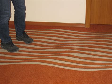 Crazy Carpet Optical Illusion