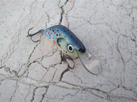 Brown Trout Lure Ultra Light Fishing Lure Etsy