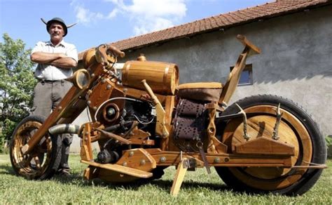 Hungarian Motorcycle Enthusiast Builds Incredible Working