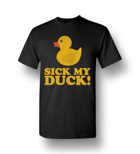 Sick My Duck Men Short Sleeve T Shirt Amazon Best