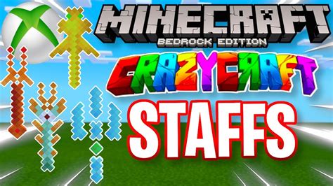 40 thoughts on minecraft bedrock edition crazycraft modpack download. CRAZYCRAFT101: HOW TO CRAFT, USE, AND REFILL STAFFS IN ...