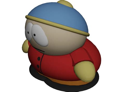 South Park Cartman 3d Model 3d Cad Browser