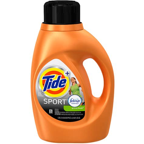 Tide's ultra stain release detergent offers the tide household name in an even more. Tide Plus Febreze Sport Odor Defense HE Turbo Clean Liquid ...