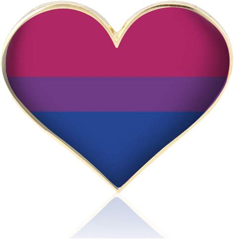 rhunt 10 pack bisexual pride flag pins jewelry quality enamel pride lapel pin gay lgbt bi