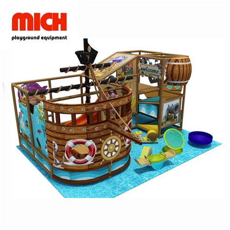 This funky, flowy new climber will add tons of play value to any playbooster playground structure. Mini Pirate Theme Indoor Soft Playground for Kids - Buy ...