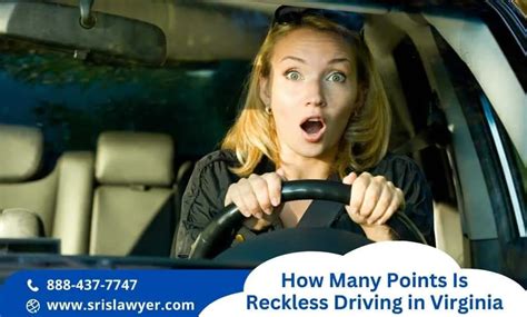 Speeding Ticket Points For Reckless Driving In Virginia