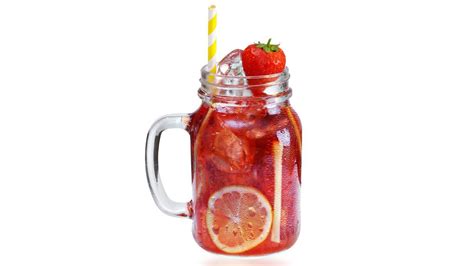Strawberry Ginger Lemon Ice Tea Unilever Food Solutions