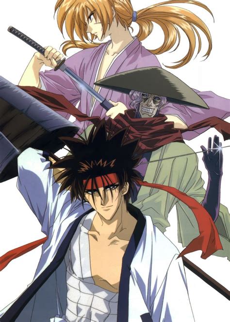 Anime Samurai X Kenshin Poster By Team Awesome Displate Anime