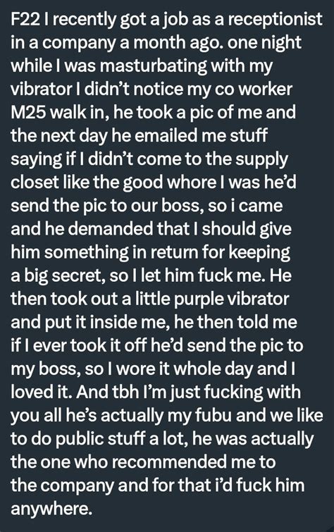 Pervconfession On Twitter She Got Caught By Her Coworker And Fucks Him