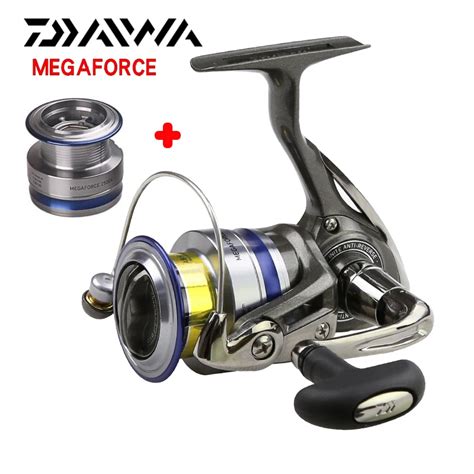 DAIWA MEGAFORCE Spinning Fishing Reels With Spare ABS Spool 2000A 2500A