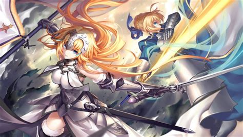 Hot Anime Girl Jeanne D Arc Fate Series Wallpaper