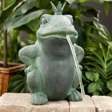 Alpine King Frog Pond Spitter Pond Fountains Small Pond Fountains