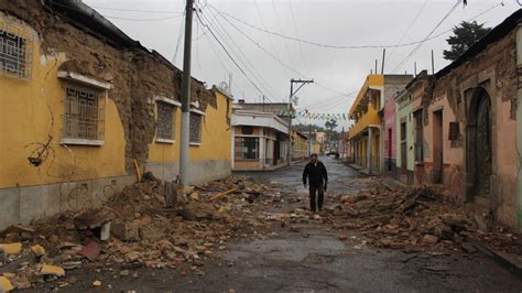 7,1 de magnitud que sacudió la costa noreste. Sismo en Guatemala deja una niña lesionada y daños en sur ...