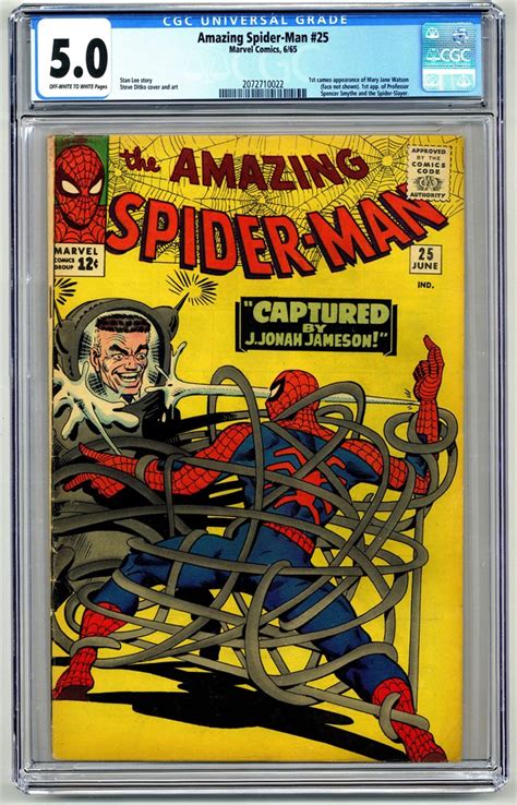 Dig Auction Amazing Spider Man 25 Cgc Vgf 50 1965