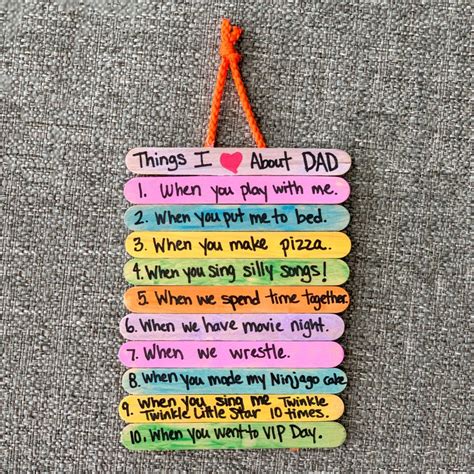 16 Fathers Day Crafts You Can Make In One Day Etandoz