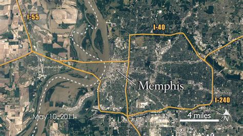 Satellite Footage Of Mississippi River Flood Of 2011 Britannica