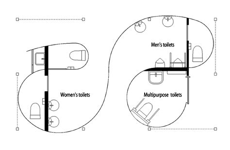 Public Restroom Floor Plans