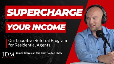 Supercharge Your Income Jdm Partners Lucrative Referral Program For Residential Agents Youtube