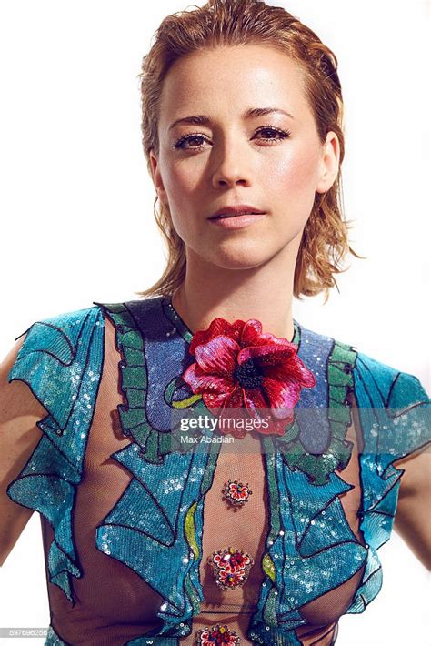 Actress Karine Vanasse Is Photographed For Elle Quebec On November News Photo Getty Images