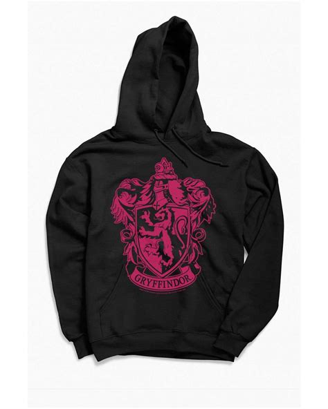 Urban Outfitters Harry Potter Gryffindor Crest Hoodie Sweatshirt For