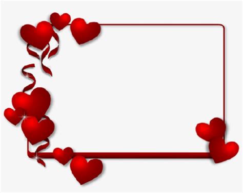 Frame Clipart Valentines Day Heart Borders And Frames Free