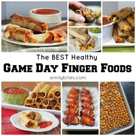 Game Day Finger Foods Emily Bites