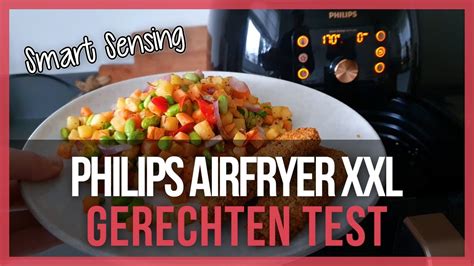 Philips Airfryer Xxl Recepten And Gerechten Test Hd986790 Smart Sensing Youtube
