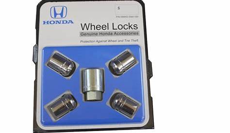 2018 Honda Accord Wheel Locks
