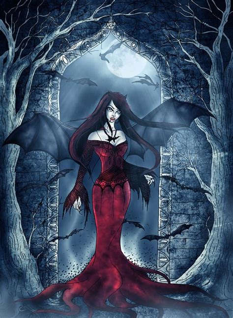 Vampire Art Gothic Fantasy Art Horror Art