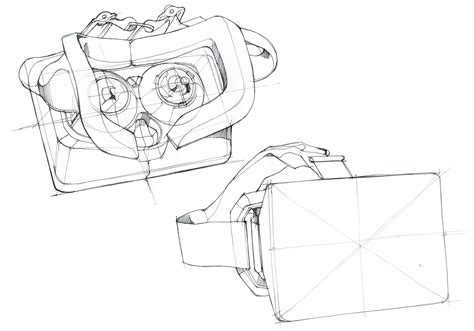 Virtual Reality Head Mounted Display Concept Behance