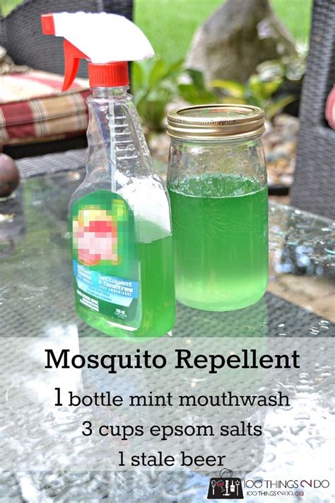 Homemade Mosquito Repellent For Yard With Mouthwash Consuela Salisbury