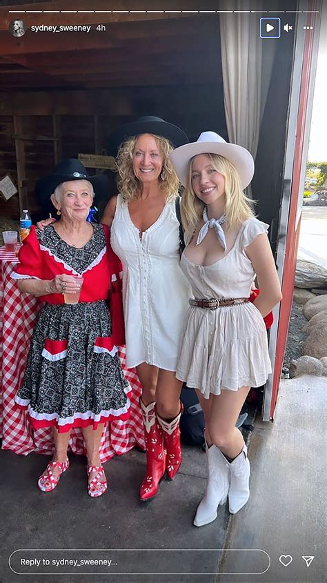 Sydney Sweeney Gives Her Mom A Surprise Hoedown For Her Th Birthday