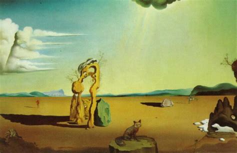 Artwork Replica Nude In The Desert Landscape 1946 By Salvador Dali