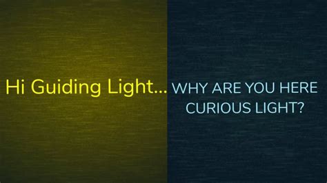 When Guiding Light Meets Curious Light… - YouTube