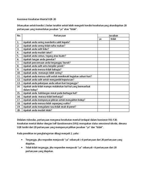 Detail Contoh Kuesioner Penelitian Kesehatan Koleksi Nomer 26