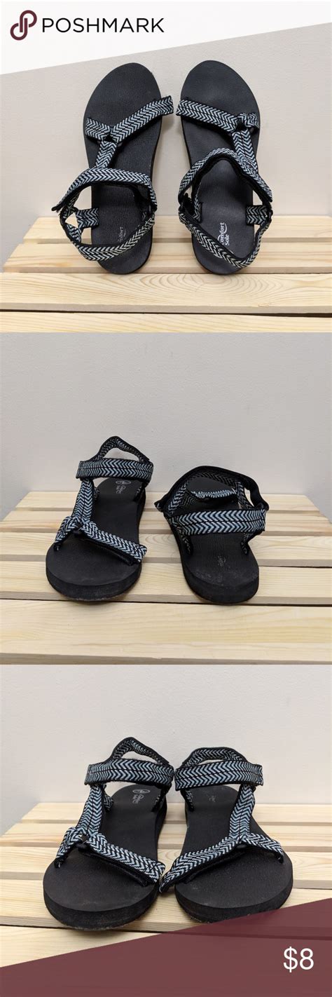 Athletic Works Comfort Sole Strap Sandals Strap Sandals Athletic