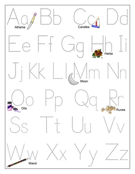 Alphabet Worksheets For 2 Year Olds