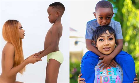 Akuapem Poloo Arrested Over Her Naked Photo With Her Seven Year Old Son