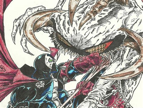 Spawn Vs Violator Close Up By Jlbhh1977 On Deviantart