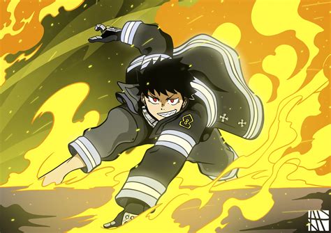 Anime Fire Force Hd Wallpaper By Atsushi Ookubo